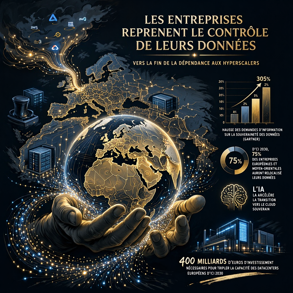 Les entreprises reprennent le contrôle de leurs données : vers la fin de la dépendance aux hyperscalers