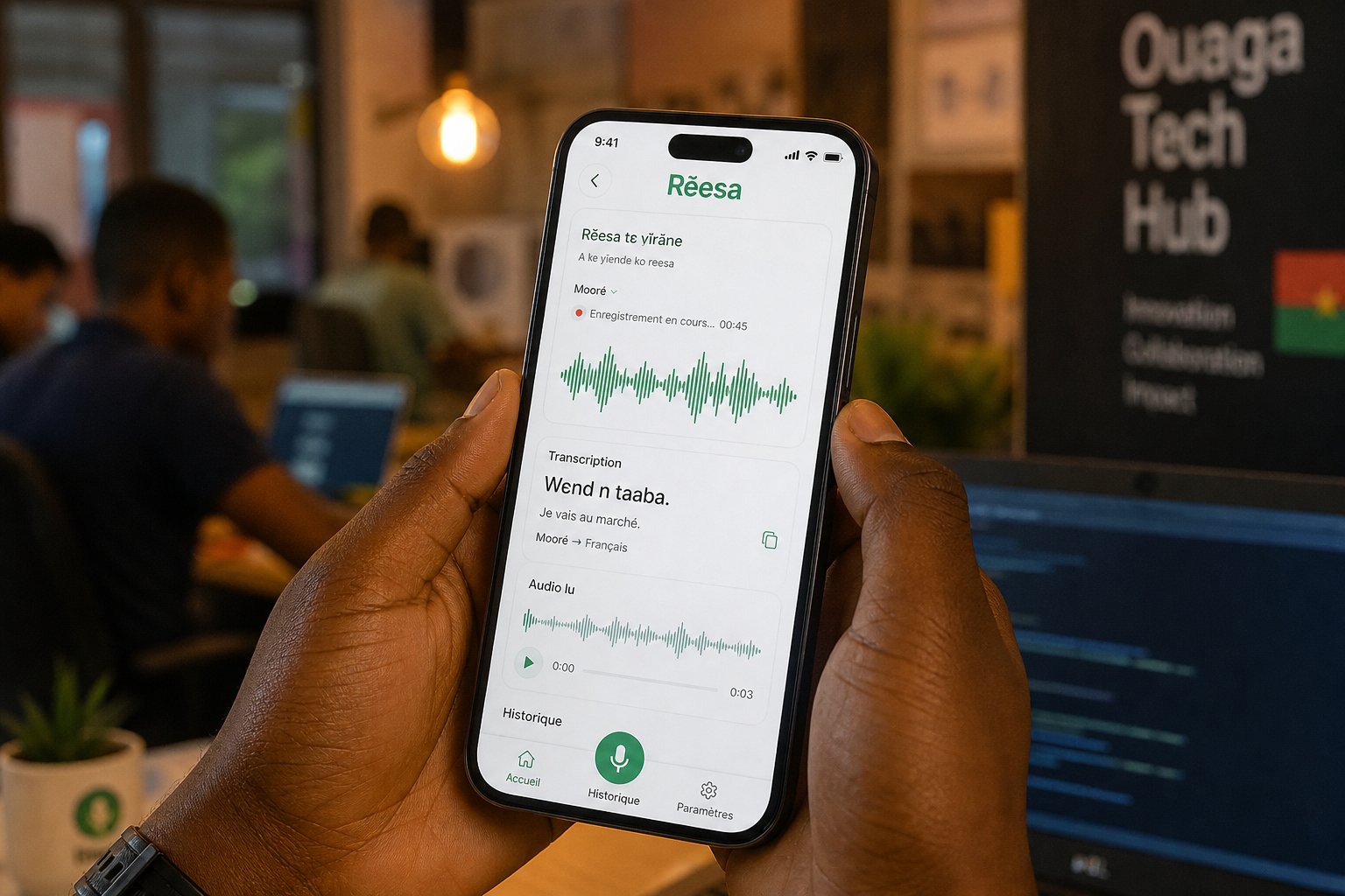 Burkina Faso : « Rẽesa », l'IA qui indexe les messages vocaux en mooré, sacrée au hackathon du CITADEL