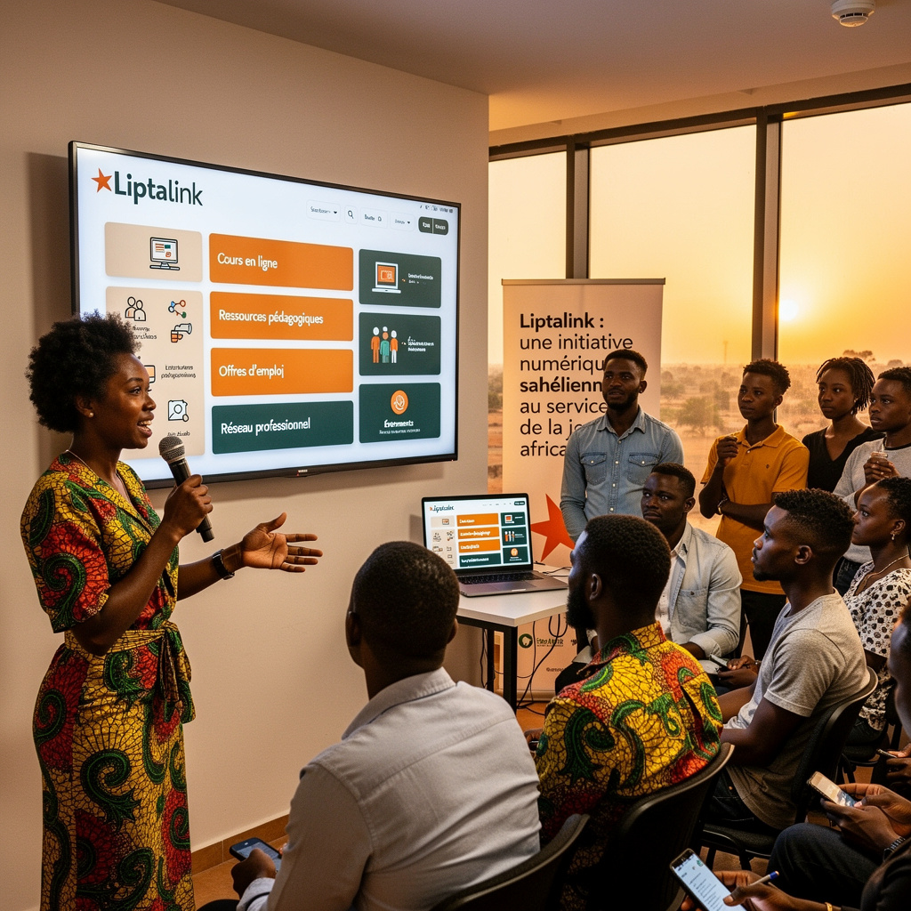 Liptalink : une initiative numérique sahélienne au service de la jeunesse africaine