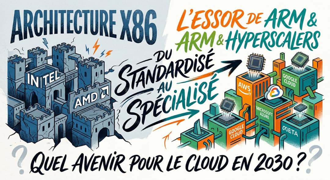 Le règne du x86 vacille : vers un nouvel ordre mondial dans les Data Centers ?