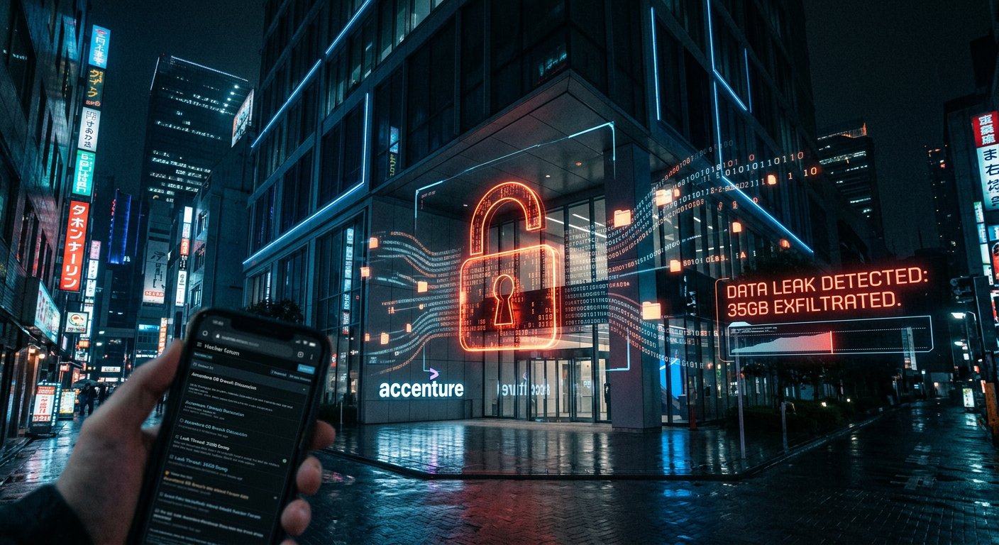 Black Tuesday Cyber : Accenture piratée, 367 000 dossiers Nextcloud et 6,9M de permis US volés